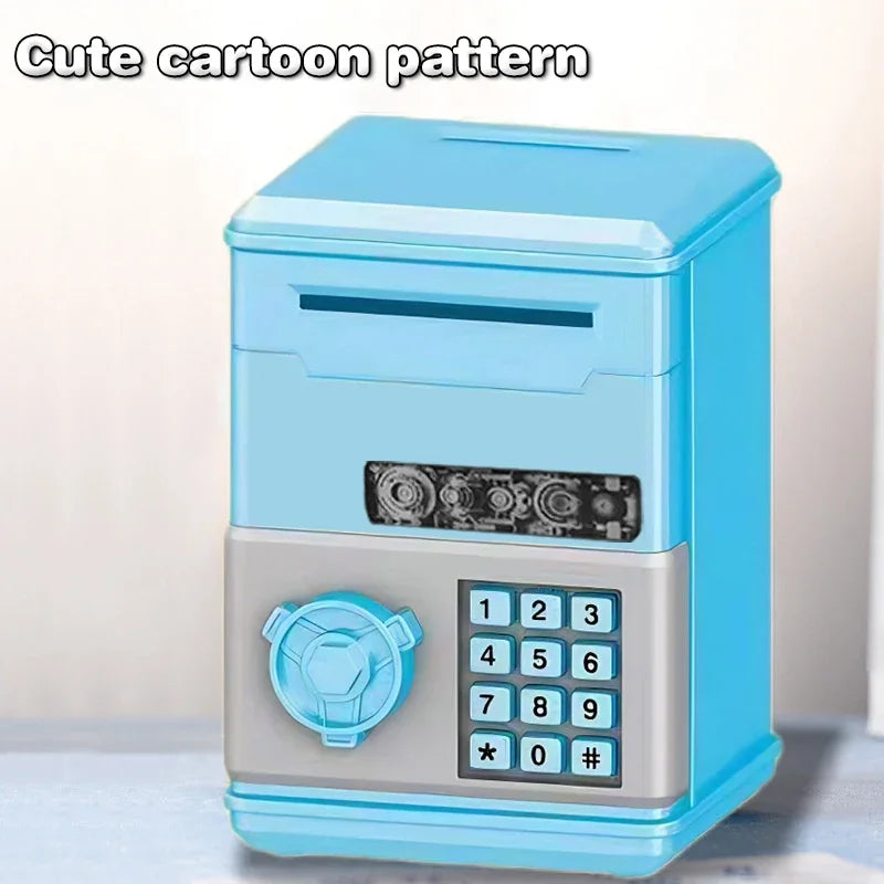 Children'S Mini Piggy Bank Accessible Creative Piggy Bank Password Piggy Bank for Boys and Girls to Store Holiday Gifts