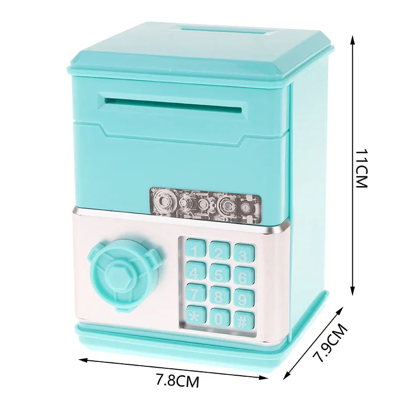 Children'S Mini Piggy Bank Accessible Creative Piggy Bank Password Piggy Bank for Boys and Girls to Store Holiday Gifts